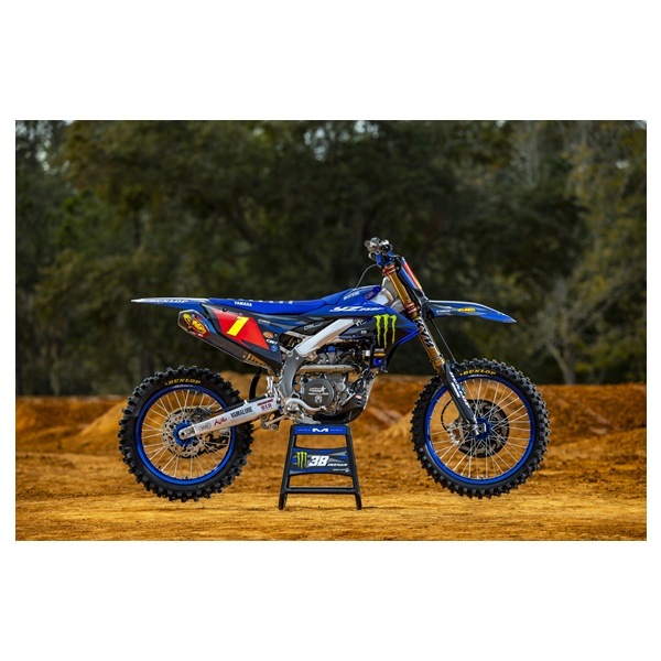 【YZF250 '24~26】 MEY コンプリートキット '25デザイン バックグラウンド：ブラック DCOR　