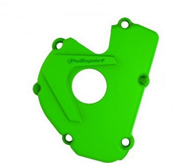 ＜WINTER BARGAIN＞ イグニッションカバー グリーン KAWASAKI POLISPORT