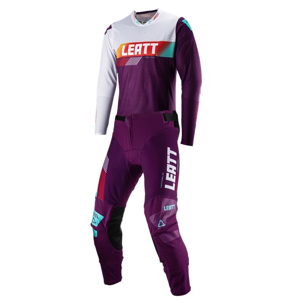 ＜WINTER BARGAIN＞★最終アウトレット '23  LEATT 5.5 MXウエア 上下セット Indigo　【アウトレット：送返品・交換不可】