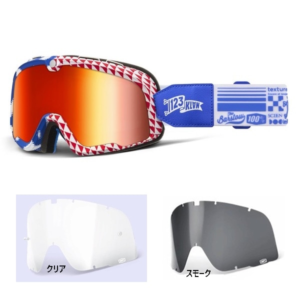 ゴーグル,100%,BARSTOW | モトクロス・オフロードバイク用品通販