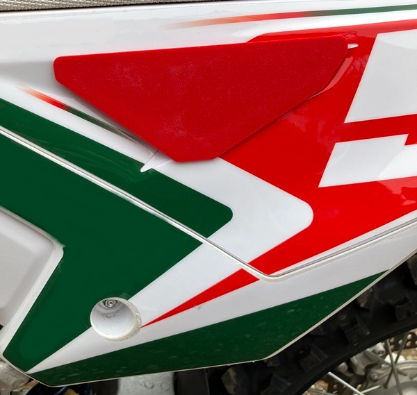 サイド Washカバー CRF250R/450R 2025～26モデル用 レッド Westwood MX 