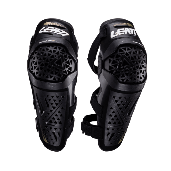 ＜春の開幕応援セール＞'24モデル DUAL AXIS PRO  ニーシンガード Black ＜左右セット＞ LEATT