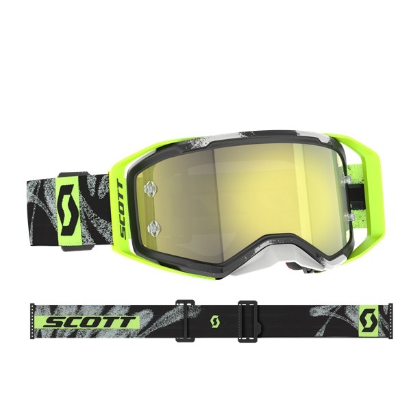 ＜春の開幕応援セール＞ PROSPECT 2.0 ゴーグル CaviarBlack/SafetyYellow  SCOTT【ロールオフキットプレゼント】