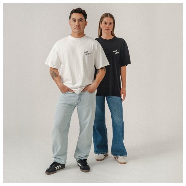 STAPLE Tシャツ オーバーサイズ ブラック 100％ | すべての商品