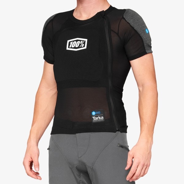 ＜春の開幕応援セール＞ TARKA ショートスリーブ プロテクター 【胸部・背中・ショルダーも守りたい方向け】 100%