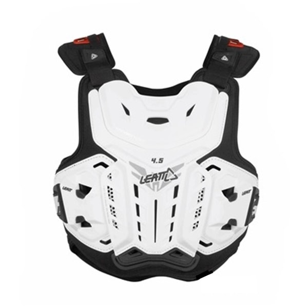 ＜春の開幕応援セール＞ 4.5 チェストプロテクター WHITE LEATT