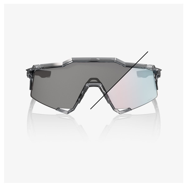 100% SPEEDCRAFT サングラス Polished Translucent Grey（ローズ