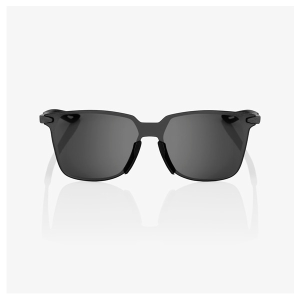 100% LEGERE SQUARE サングラス Polished Black（スモークレンズ