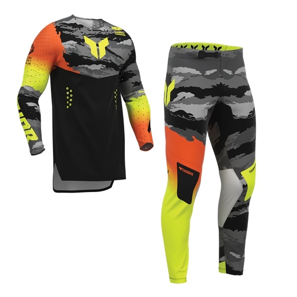 美品　ROCK RACING　上下セット　Mサイズ THOR SPORT MODE RECON ブラック/アシッド 上下セット | ブランドから