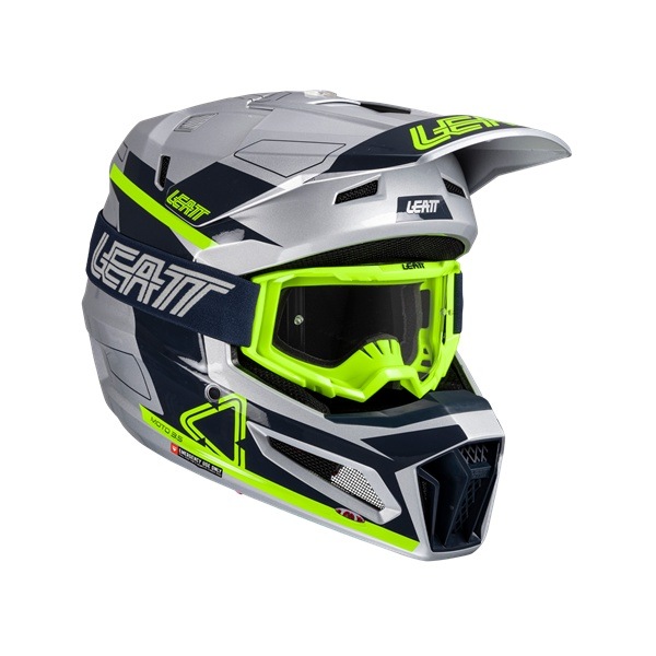 タイムセール>LEATT MOTO 3.5 ヘルメットキット スチール[SG規格 タイムセール>LEATT MOTO 3.5 ヘルメットキット スチール[SG規格