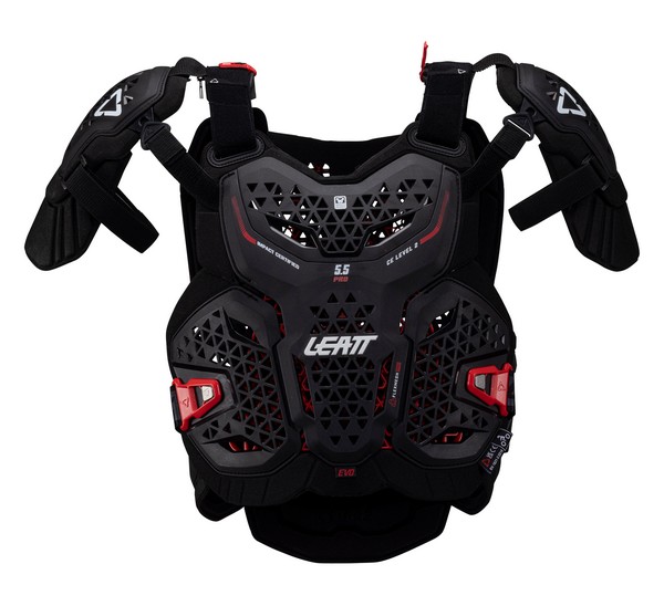 サマーバーゲン＞5.5 PRO EVO チェストプロテクター ブラック LEATT