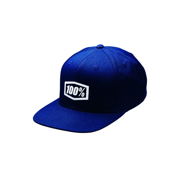 ＜お盆セール＞ICON スナップバック NAVY 100％