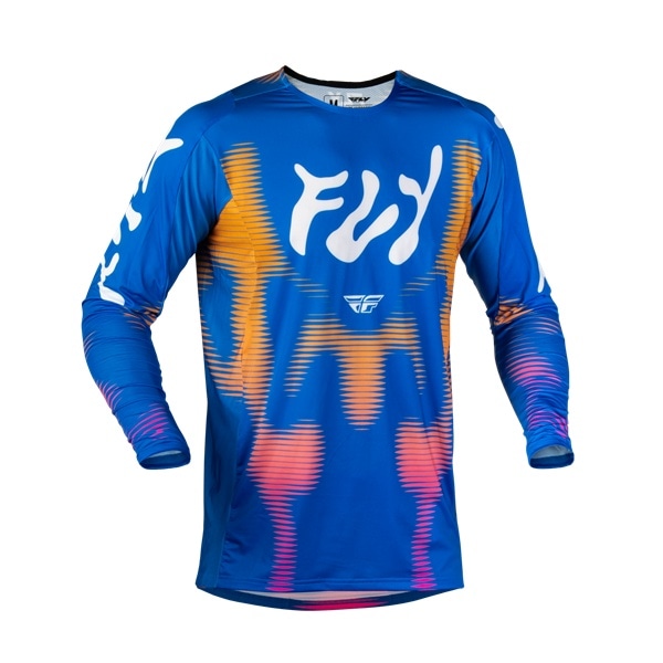 FLY LITE リミテッド エディション MXジャージ RANA ブルー/サンセット '27モデル