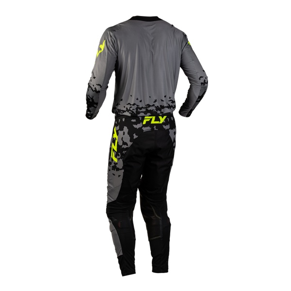 FLY LITE MXウエア 上下セット グレー/ハイビス/ブラック '27モデル