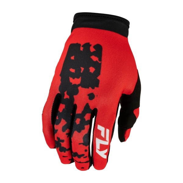 FLY LITE MXグローブ FLAKE レッド/ブラック '27モデル