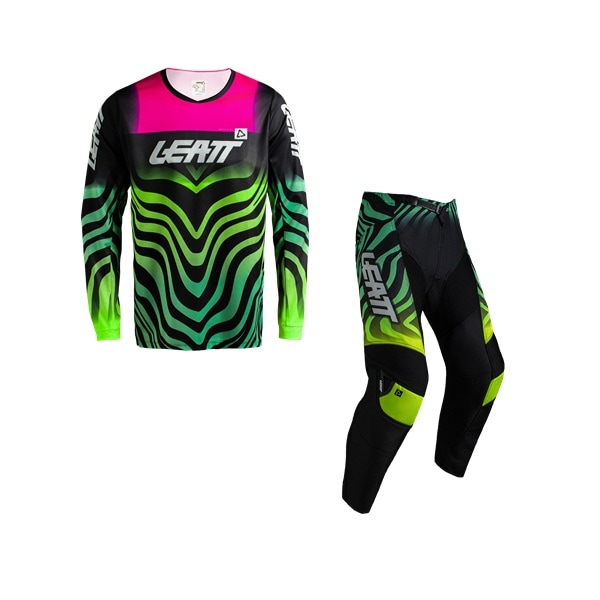 LEATT RIDE KIT 3.5 上下セット タイガー ピンク '27モデル