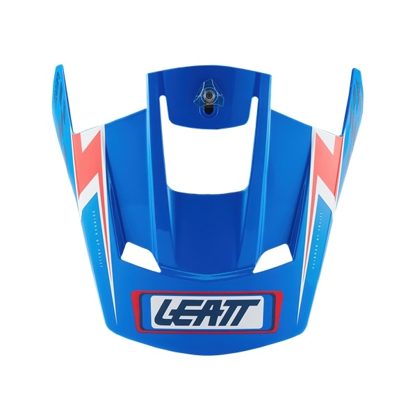 LEATT MOTO 3.5 ヘルメットキット用バイザー ブルー 27モデル用