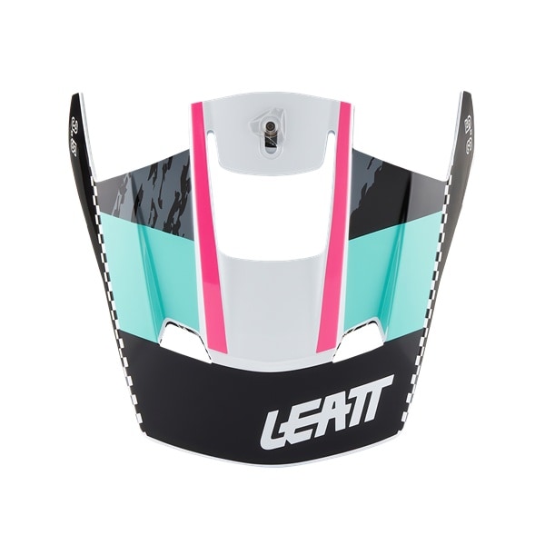LEATT MOTO 3.5 ヘルメットキット用バイザー ピンク 27モデル用