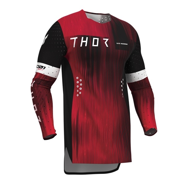 THOR SPORT MXジャージ VANISH ブラック/レッド '27モデル