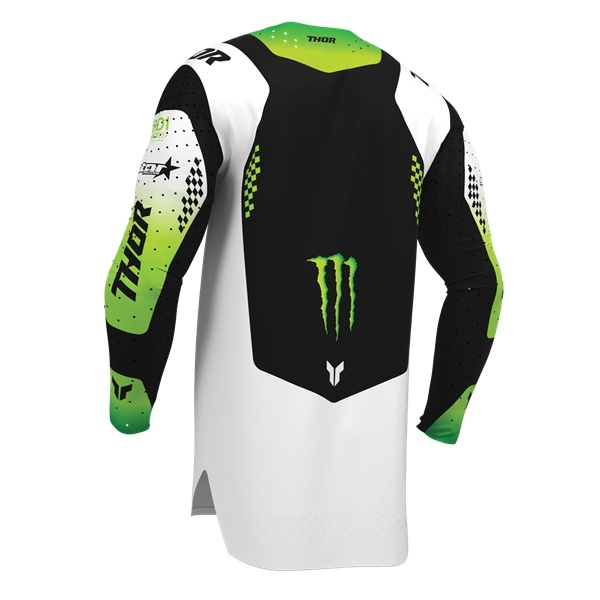 11月入荷予定＞THOR SPORT MONSTER THRIVE ブラック/ホワイト 上下