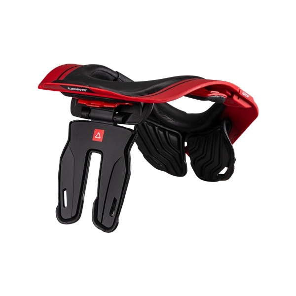 タイムセール＞5.5 ネックブレース レッド LEATT＜セール品につき 返品