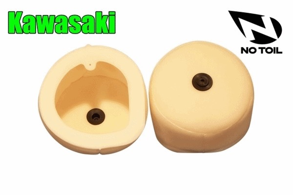 NOTOIL 3点セット GREENオイル・クリーナー・エアフィルター【KAWASAKI