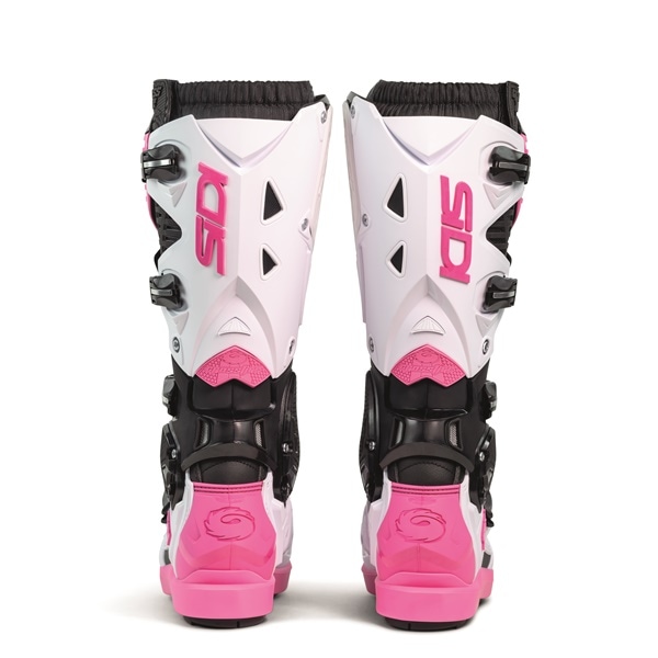 ブラック/ホワイト/ピンク SIDI ブーツ CROSSFIRE 3 SRS 交換式SRSソールモデル