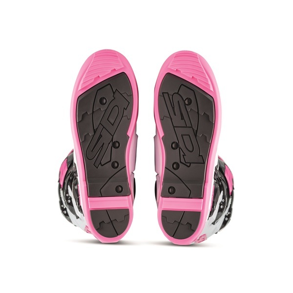 ブラック/ホワイト/ピンク SIDI ブーツ CROSSFIRE 3 SRS 交換式SRSソールモデル