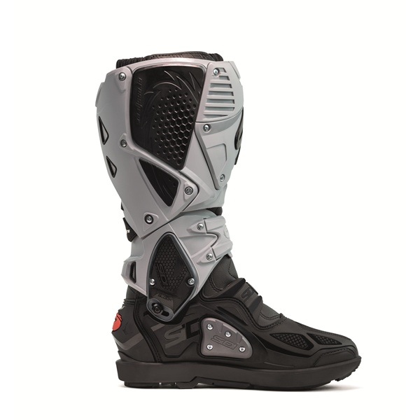 ブラック/アッシュ SIDI CROSSFIRE 3 SRSブーツ 交換式SRSソールモデル