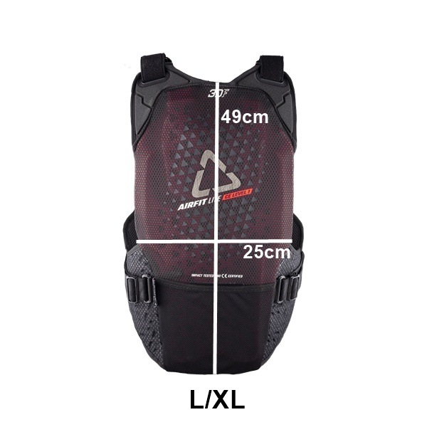 m*t様 LEATT 3DF レッド プロテクター 3DF AIRFIT EVO LITE チェストプロテクター LEATT | プロテクター
