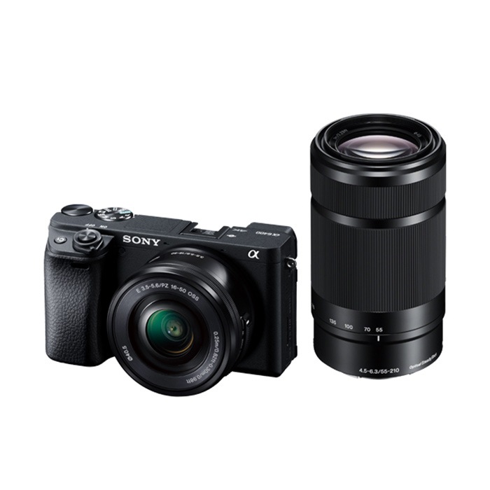 ソニー α6400 ダブルズームレンズキット ブラック [ILCE-6400Y B]