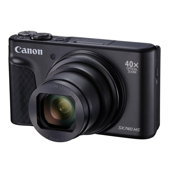 キャノン コンパクトデジタルカメラ PowerShot SX740 HS BK ブラック(1コ入) 光学40倍ズーム 4K動画 Wi-Fi対応