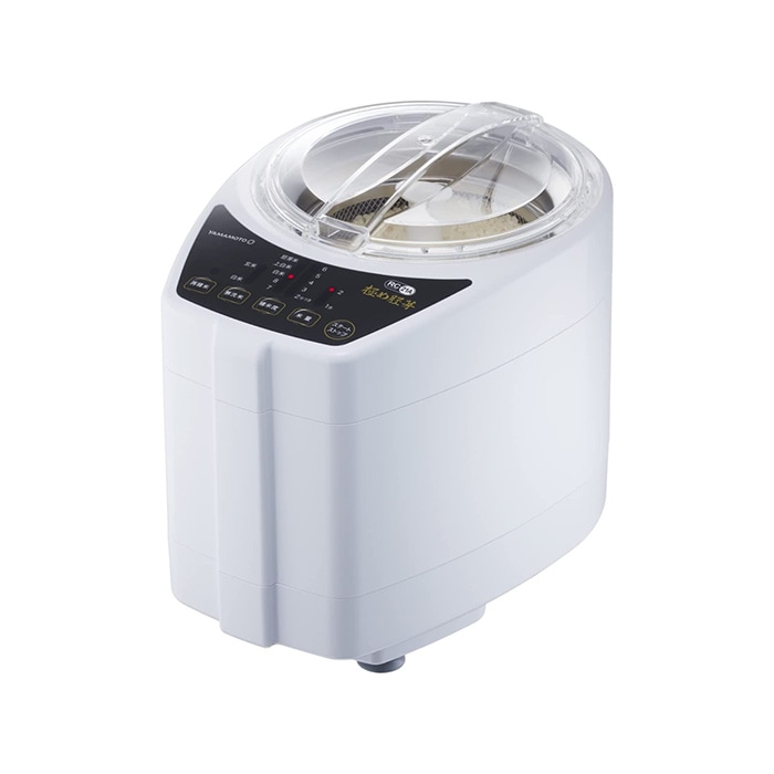 YAMAMOTO 精米機 匠味米 YE-RC21A-WH 山本電気 家庭用精米機 極め胚芽 YE-RC21A ライスクリーナー 日本製 レシピブック付き 家庭用 白 ホワイト