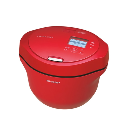 SHARP シャープ ヘルシオ ホットクック KN-HW24G-R [レッド系
