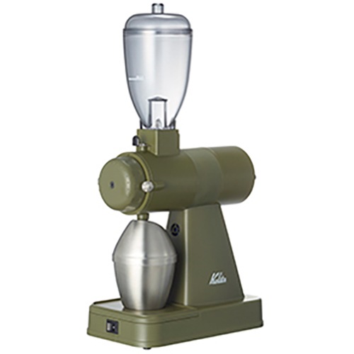 カリタ Kalita コーヒーグラインダー ネクストG2 コーヒーミル NEXT G2 電動 アーミーグリーン KCG-17-AG