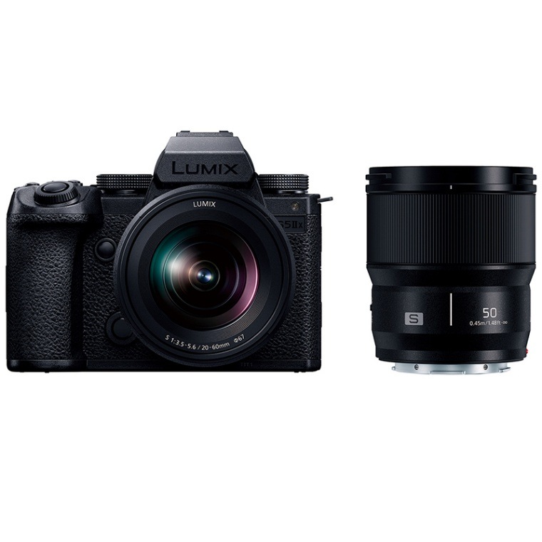 Panasonic DC-S5M2XW LUMIX S5IIX ミラーレス一眼カメラ ダブルレンズキット ブラック DCS5M2XW パナソニック