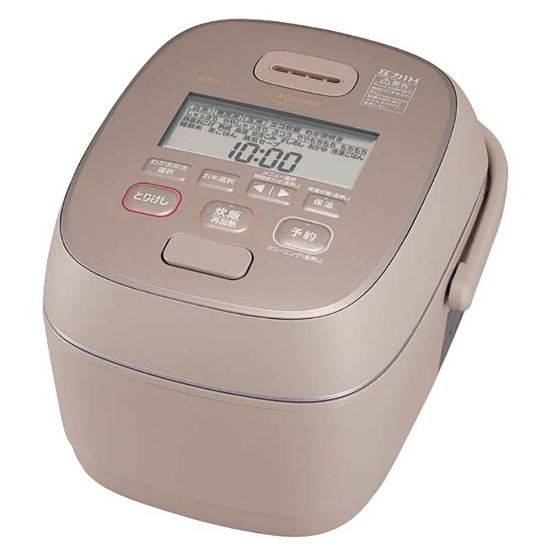 ZOJIRUSHI 圧力IH炊飯器 NW-PV10-TZ 象印 炎舞炊き グレイッシュブラウン