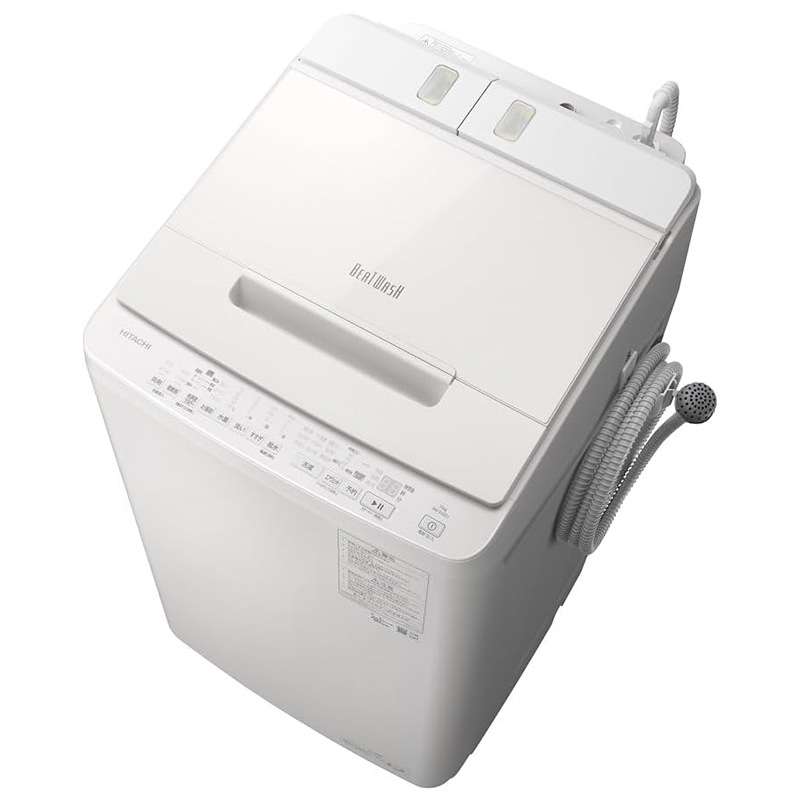 HITACHI 全自動洗濯機 ビートウォッシュ BW-X100J(W