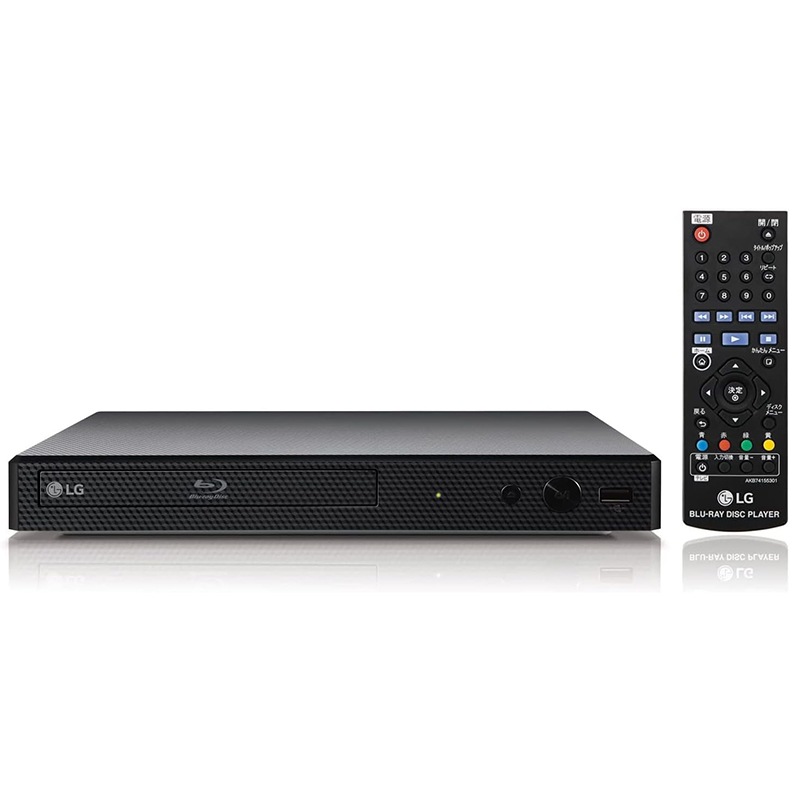 LG BP350Q 場所を選ばないコンパクトなブルーレイ TM DVDプレーヤー BP350Q 0.85kg
