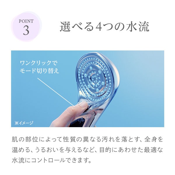 ReFa FINE BUBBLE S シャワーヘッド RS-AF02A シャワーヘッド ReFa FINE BUBBLE S ファインバブル S ホワイト