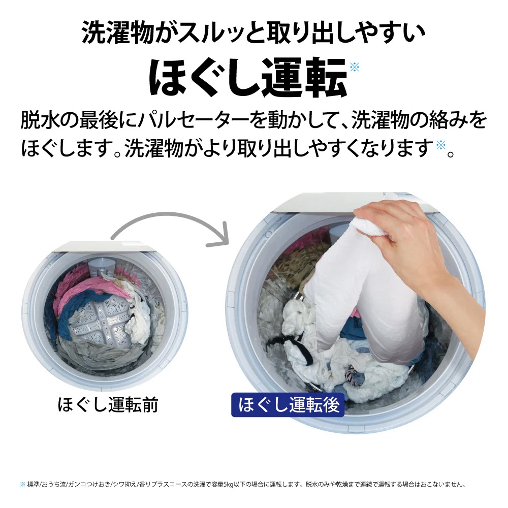 SHARP シャープ  ES-TX8H-W タテ型洗濯乾燥機 ES-TX8H-W ホワイト系 洗濯/乾燥容量：8.0/4.5kg 初期不良対応不可 新生活