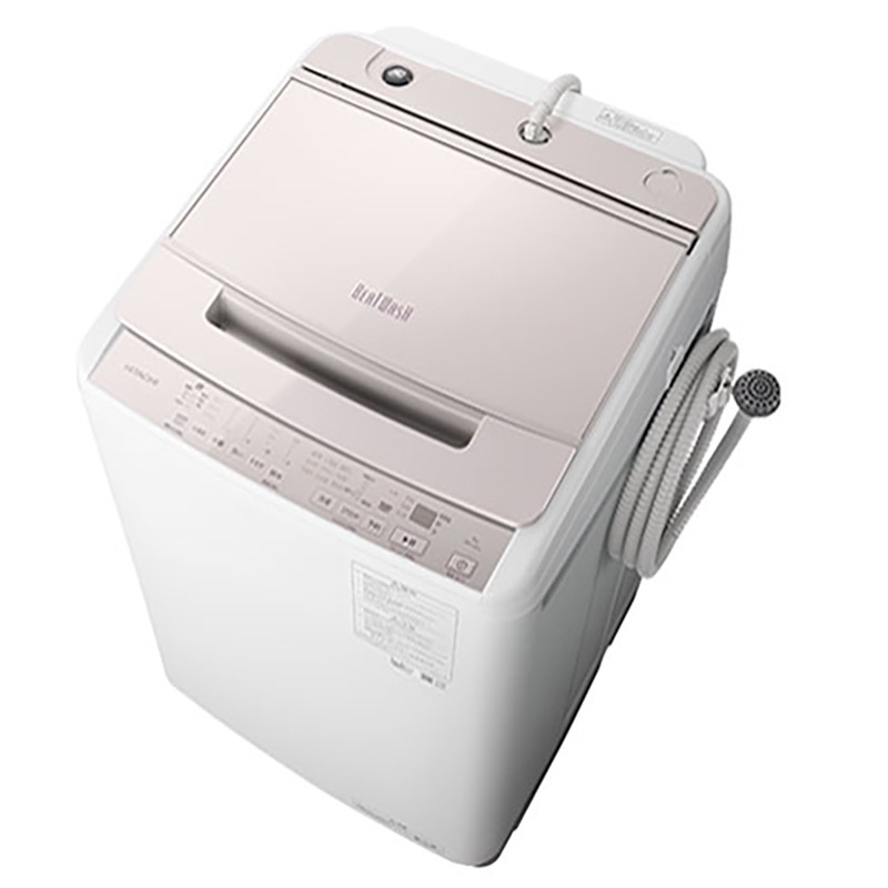 HITACHI 全自動洗濯機 ビートウォッシュ BW-V80J(V) 日立 BW-V80J V