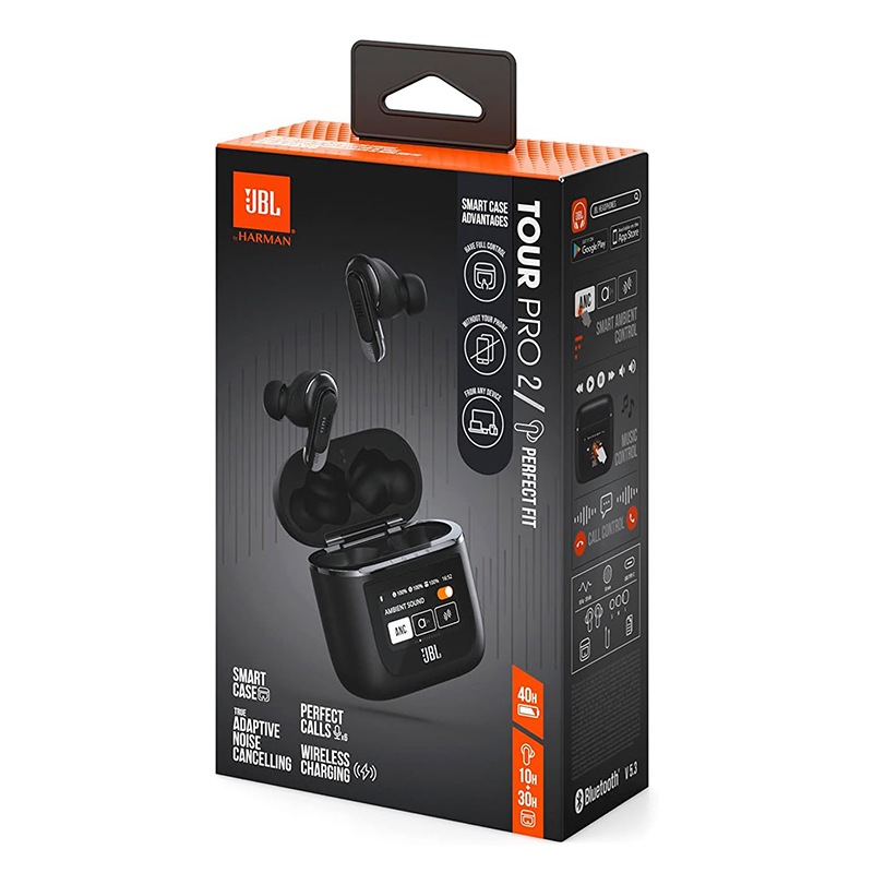 JBL TOUR PRO 2 BLK 完全ワイヤレス Bluetoothイヤホン ブラック
