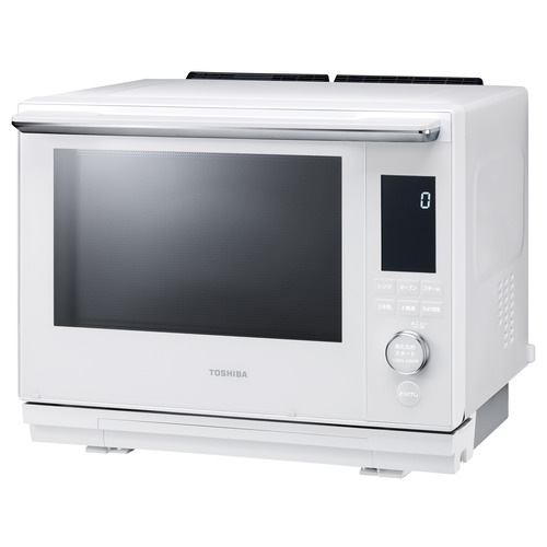 TOSHIBA 東芝 電子レンジ 30L 過熱水蒸気オーブンレンジ 石窯ドーム グランホワイト ER-D3000A-W 2段調理 高温300℃石窯ドーム 調理家電 キッチン家電