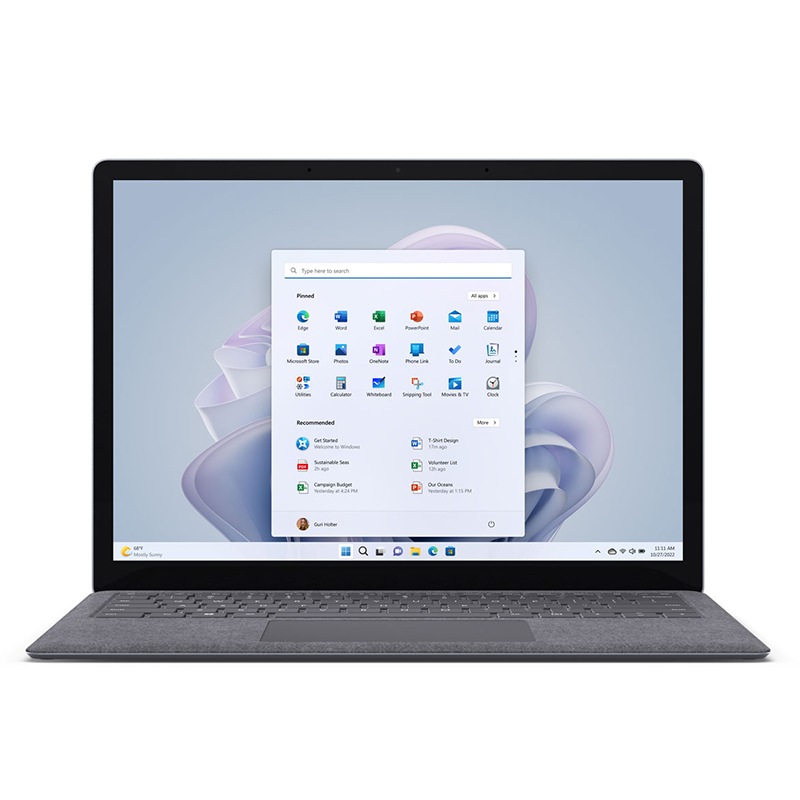 マイクロソフト Microsoft Surface Laptop 5 13.5型 Core i5/16GB/512GB/Office プラチナ R8N-00020 R8N00020