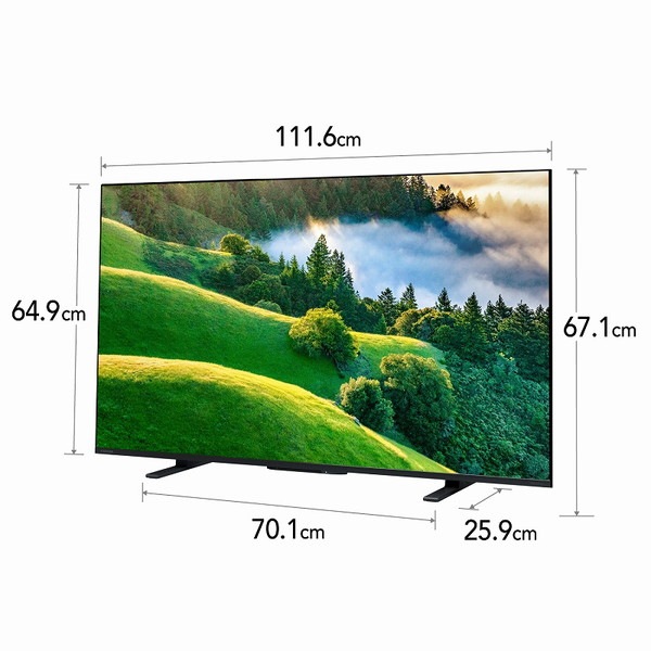TOSHIBA 東芝  (レグザ) 50V型 50M550L [50V型 地上・BS・110度CSデジタル 4K内蔵 液晶テレビ]