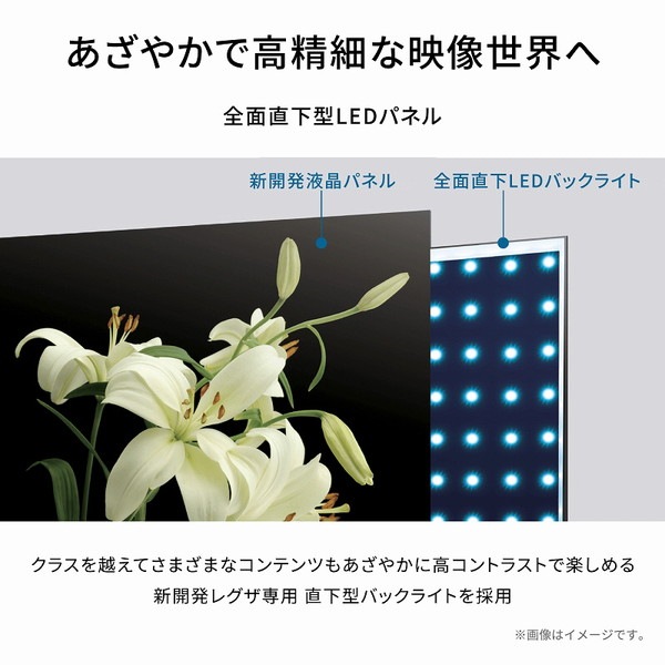 TOSHIBA 東芝  (レグザ) 50V型 50M550L [50V型 地上・BS・110度CSデジタル 4K内蔵 液晶テレビ]
