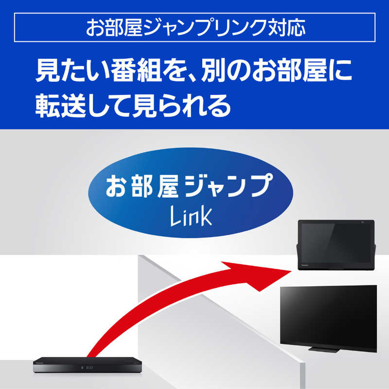 パナソニック Panasonic ブルーレイレコーダー [HDD容量:1TB 1.3倍/1.6倍速再生対応 ドラマ・アニメ1クール自動録画 3番組同時録画モデル 4Kチューナー内蔵ディーガ ] DMR-4T103