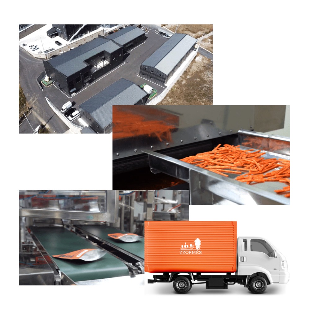 チョルメス ZZORMES イカのおつまみ 12個セット