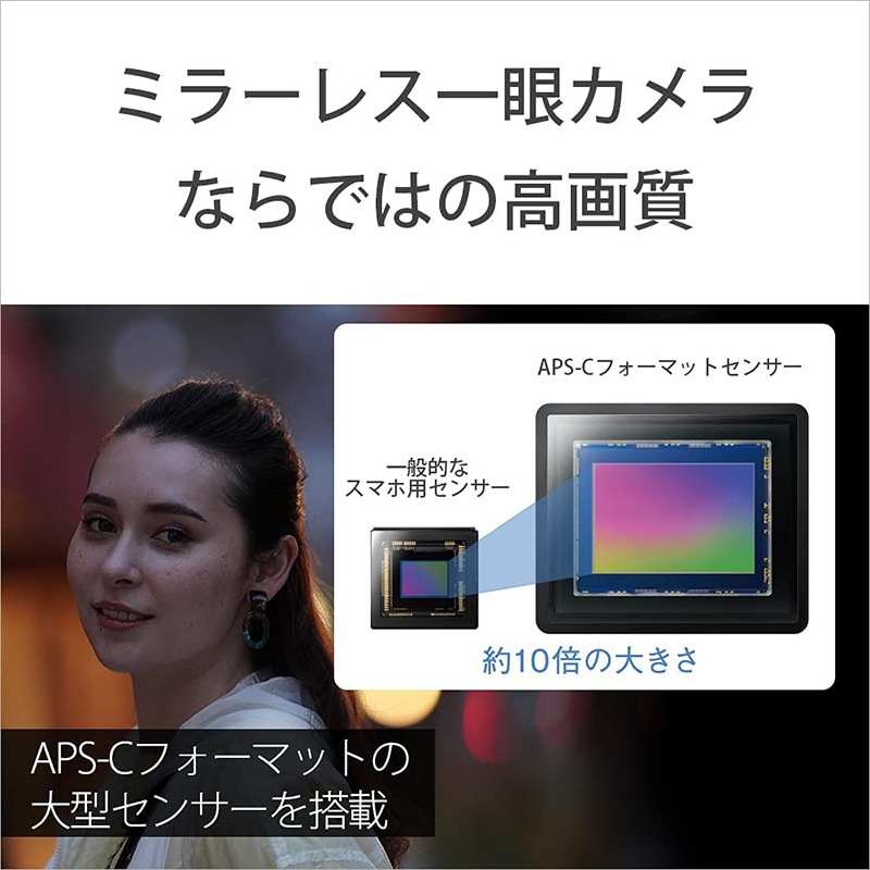 VLOGCAM ZV-E10L パワーズームレンズキット ソニー SONY ミラーレス一眼カメラ ブラック  ズームレンズ